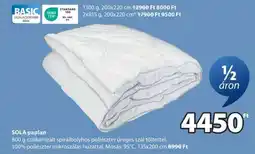 JYSK SOLA paplan ajánlat