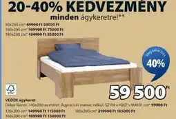 JYSK VEDDE ágykeret ajánlat