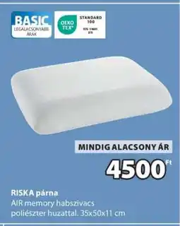 JYSK RISKA párna ajánlat