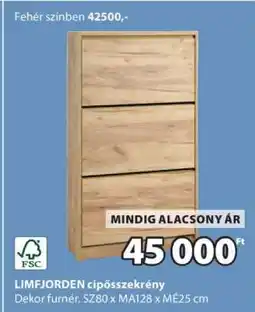 JYSK LIMFJORDEN cipősszekrény ajánlat