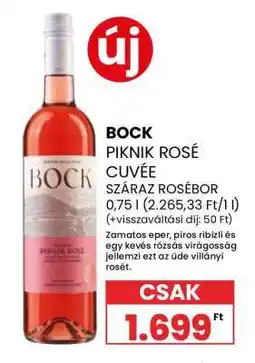 Spar BOCK PIKNIK ROSÉ CUVÉE ajánlat