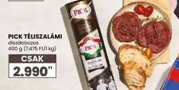 Spar PICK Téliszalámi ajánlat