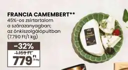 Spar Francia camembert ajánlat
