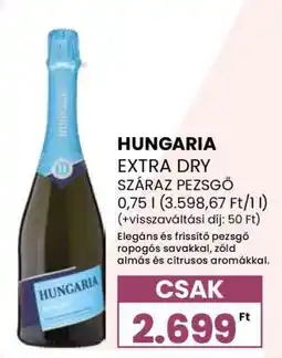 Spar HUNGARIA EXTRA DRY SZÁRAZ PEZSGŐ ajánlat