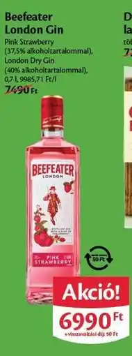 EcoFamily BEEFEATER LONDON GIN ajánlat