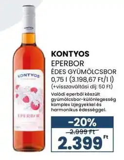 Spar KONTYOS EPERBOR ÉDES GYÜMÖLCSBOR ajánlat