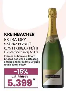 Spar KREINBACHER EXTRA DRY ajánlat