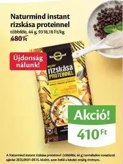 EcoFamily Naturmind instant rizskása proteinnel ajánlat