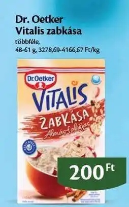 EcoFamily DR OETKER Vitalis zabkása ajánlat