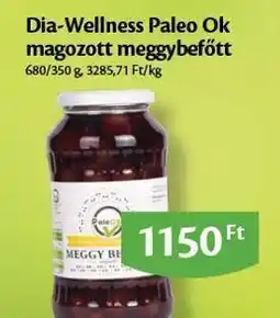 EcoFamily Dia-Wellness Paleo Ok magozott meggybefőtt ajánlat