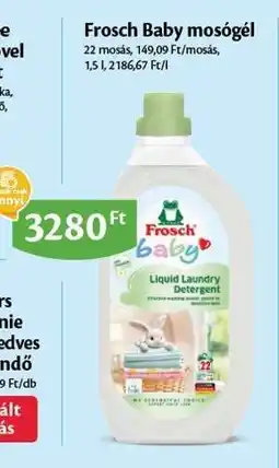 EcoFamily Frosch Baby mosógél ajánlat