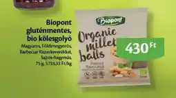 EcoFamily Biopont gluténmentes, bio kölesgolyó ajánlat