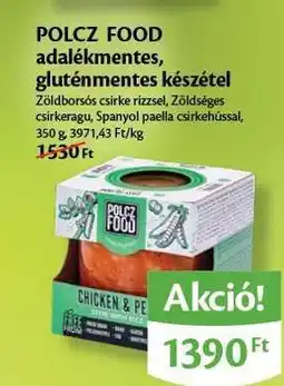 EcoFamily POLCZ FOOD adalékmentes, gluténmentes készétel ajánlat