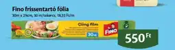 EcoFamily Fino frissentartó fólia ajánlat