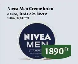 EcoFamily Nivea Men Creme krém arcra, testre és kézre ajánlat