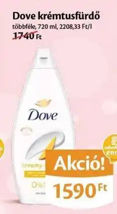 EcoFamily DOVE Krémtusfürdő ajánlat