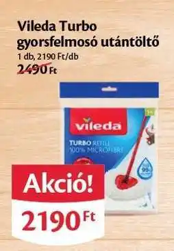 EcoFamily Vileda Turbo gyorsfelmosó utántöltő ajánlat