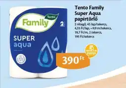 EcoFamily Tento Family Super Aqua papírtörlő ajánlat