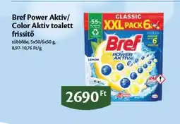 EcoFamily Bref Power Aktiv/Color Aktiv toalett frissítő ajánlat