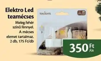 EcoFamily Elektro Led teamécses ajánlat