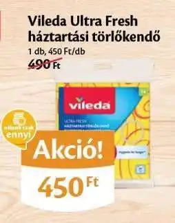 EcoFamily Vileda Ultra Fresh háztartási törlőkendő ajánlat