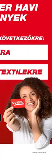 Kik My Kik Card ajánlat