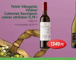 Real Teleki Válogatás Villányi Cabernet Sauvignon ajánlat
