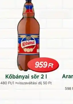 Real Kőbányai sör ajánlat