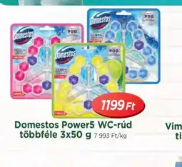 Real Domestos Power5 WC-rúd ajánlat