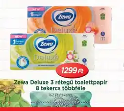 Real Zewa Deluxe 3 rétegű toalettpapír ajánlat