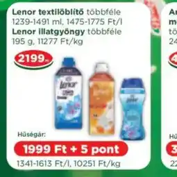 Real Lenor textilöblítő ajánlat