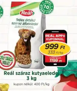 Real Reál száraz kutyaeledel ajánlat
