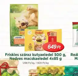 Real Friskies száraz kutyaeledel ajánlat