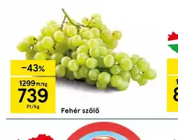 Tesco Fehér szőlő ajánlat