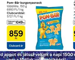 Tesco Pom-B + visszaváltási díj: 50 Ft/dbr burgonyasnack ajánlat