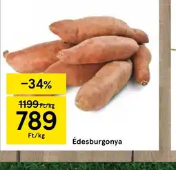 Tesco Édesburgonya ajánlat