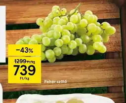 Tesco Fehér szőlő ajánlat