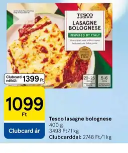 Tesco Tesco Lasagne Bolognese ajánlat