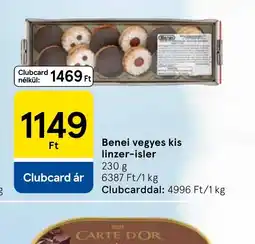 Tesco Benei vegyes kis linzer-isler ajánlat