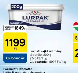 Tesco Lurpak vajkészítmény ajánlat