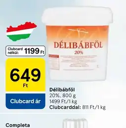 Tesco Délibáb Föl ajánlat