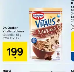 Tesco Dr. Oetker Vitalis zabkása ajánlat