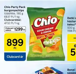 Tesco Chio Party Pack burgonyachips ajánlat