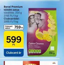 Tesco Benei Premium töltött ostya ajánlat