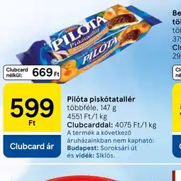 Tesco Pilta pisktatallér ajánlat