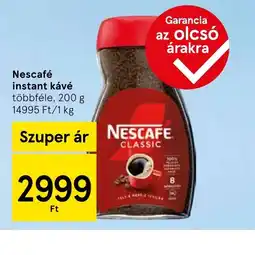 Tesco Nescafé instant kávé ajánlat