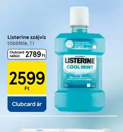 Tesco Listerine szájvíz ajánlat