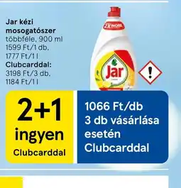 Tesco Jar kézi mosogatszer ajánlat