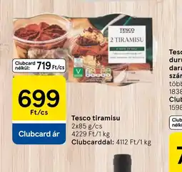 Tesco Tesco tiramisu ajánlat