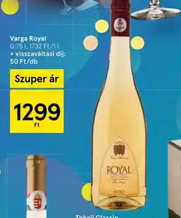 Tesco Varga Royal ajánlat